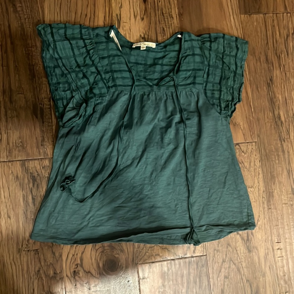 Dark green Les Serin top